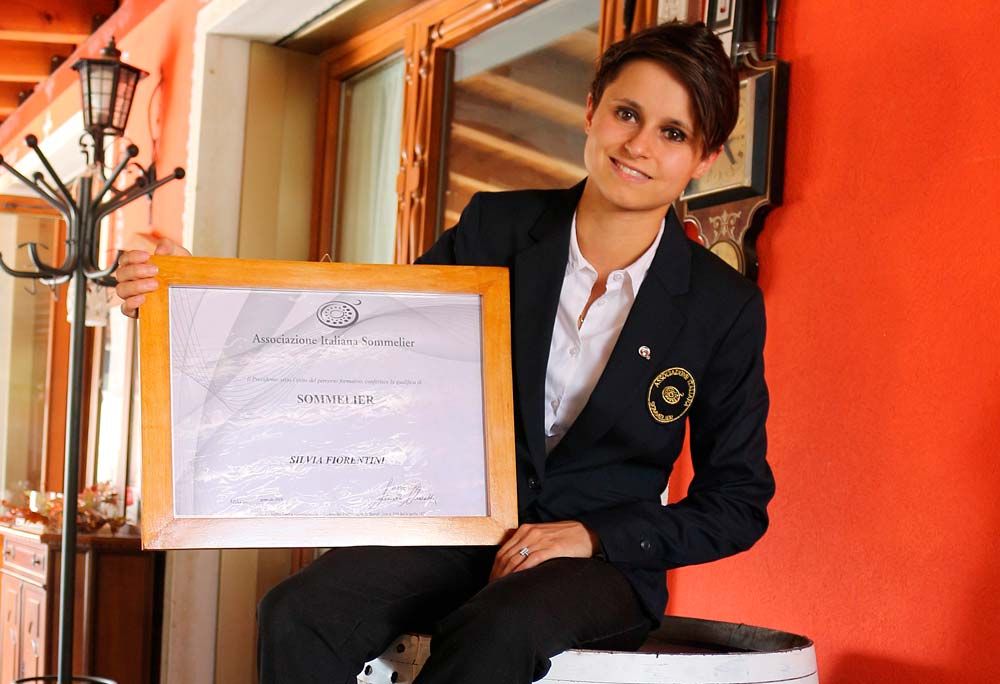 Attestato di Sommelier di Silvia Fiorentini